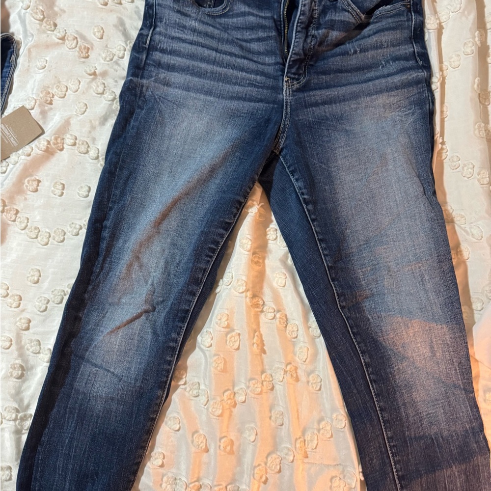 Bke Parker Women's Dark Blue Skinny Jeans